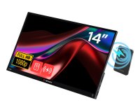 Verbatim 32088 TV e monitor portatile Nero 35,6 cm (14") LED 1920 x 1080 Pixel