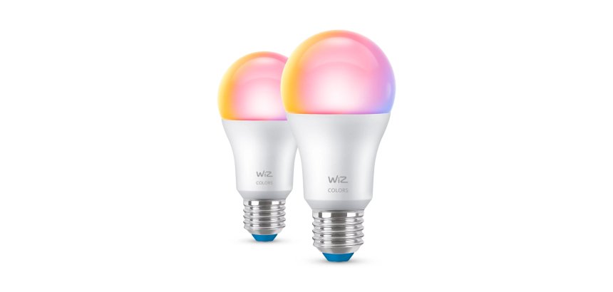 WiZ Lampadina 8 W (Eq. 60 W) A60 E27 x2