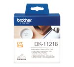 Brother DK-11218 étiquette à imprimer Blanc