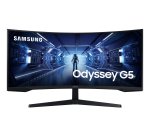Ecran PC Samsung Gaming Odyssey G5 G55T 34" Incurvé 165 Hz UWQHD