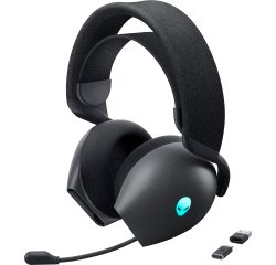 Alienware AW725H Verkabeltes & Kabelloses Headset Gaming-Überkopfhörer USB Typ-C Bluetooth Schwarz