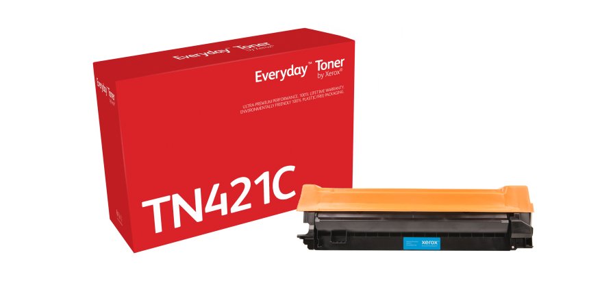 Toner Everyday™ di Xerox Ciano compatibile con Brother TN-421C, Capacità standard