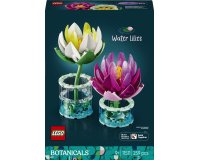 LEGO Botanicals 11511 Ninfee, Piante Artificiali con Fiori Finti in 2 Vasi, Decorazione Camera da Letto, Regalo Bambini 9+