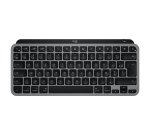 Logitech MX Keys Mini For Mac clavier maison/bureau Bluetooth AZERTY Français Noir, Gris