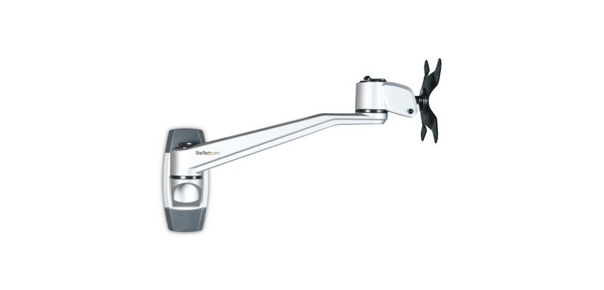 StarTech.com Support Mural pour Écran PC jusqu'à 34"(14kg) - Bras Pivotant de 26 cm - Premium
