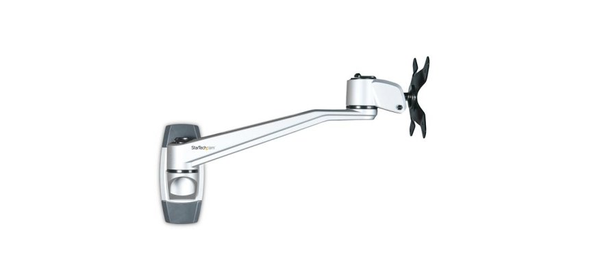 StarTech.com Support Mural pour Écran PC jusqu'à 34"(14kg) - Bras Pivotant de 26 cm - Premium