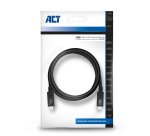 ACT Câble USB Type-C® USB4® 40 Gbit/s 240 W, certifié USB-IF 0,8 mètre