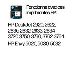 HP 304 Cartouche d’encre trois couleurs authentique