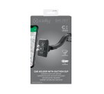 Celly GHOSTSUPERFLEX supporto per personal communication Supporto passivo Telefono cellulare/smartphone Nero