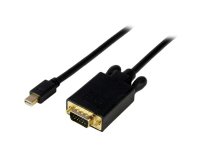 StarTech.com Adaptateur Mini DisplayPort vers VGA - Câble Display Port Mâle VGA Mâle 1920x1200 - Noir 3m