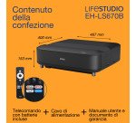 Epson Lifestudio Grand EH-LS670B - Nero metallizzato