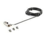 StarTech.com Câble de Verrouillage Universel à Combinaison de 2 m pour Ordinateur Portable - Combinaison à 4 Chiffres - Compatible avec K-Slot, Nano, Wedge Slot - Câble en Acier Antivol