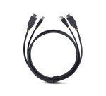 StarTech.com Cable KVM HDMI y USB 3.0 5Gbps de 3m - 4K 60Hz - Cable Combo HDMI 2.0 y USB para Switch Conmutador KVM