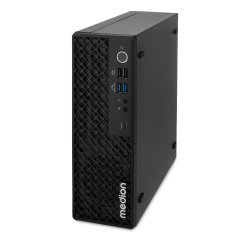MEDION PICOWORX T80III MD340020 Intel Core Ultra 5 226V 16 Go DDR5-SDRAM 512 Go SSD Windows 11 Home Mini PC Noir
