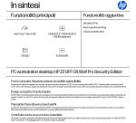 HP Z2 SFF G1i Wolf Pro Security Edition Intel Core Ultra 7 265 32 GB DDR5-SDRAM 1 TB SSD NVIDIA RTX A1000 Windows 11 Pro Stazione di lavoro AI Workstation, AI PC Nero