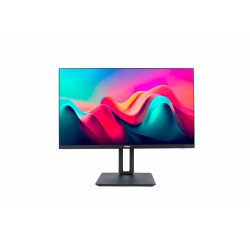 Nilox MONITOR 24" NXM24REG11 LED IPS FHD 5MS REGULABLE HDMI DP VGA MMDIA pantalla para PC 61 cm (24") 1920 x 1080 Pixeles Full HD Negro