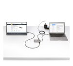 StarTech.com 4-Port USB-C Hub with USB-C DP Alt Mode Video Output 4K 60Hz - 3x USB-A, 1x USB Type-C, 100W Power Delivery Pass-Through, USB 3.2 10Gbps, 1ft/30cm Cable, Portable USB Hub