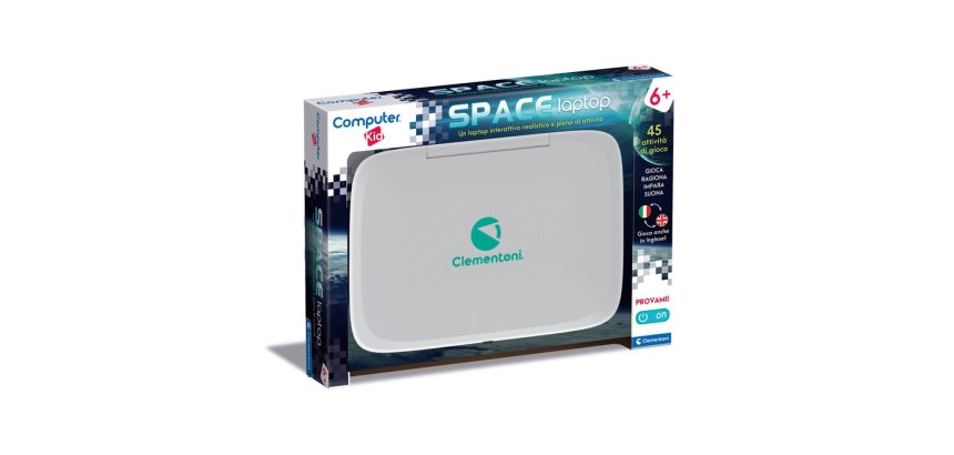 Clementoni Clemmy Space Laptop Computer portatile per bambini