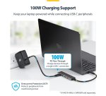 StarTech.com 4-Port USB-C Hub, 10Gbps, 100W PD Charging, 4x USB-C Ports, Overcurrent Protection, PCR Aluminum, For MacBook / Dell / ThinkPad / HP / iPad / Tablet