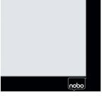 Porte-affiche nobo magnetique autocollant a4 cadre coloris  noir