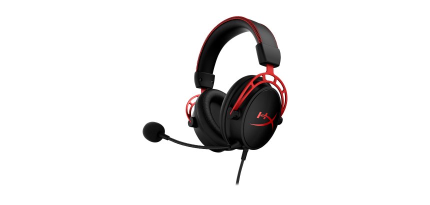 HyperX Cloud Alpha – Cuffie da gaming (nero-rosso)
