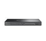 TP-Link Omada SG3210XHP-M2 commutateur réseau Géré L2+ 2.5G Ethernet (100/1000/2500) Connexion Ethernet, supportant l'alimentation via ce port (PoE) 1U Noir