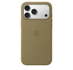 Apple Siliconenhoesje met MagSafe voor iPhone 18 Pro Max - Olijfgroen