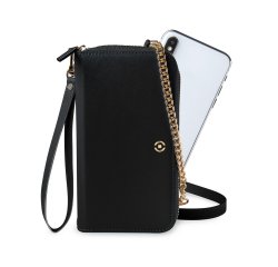 Celly VENEREBK mobile phone case 16.5 cm (6.5") Wallet case Black