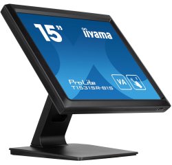 iiyama T1531SR-B1S écran plat de PC 38,1 cm (15") 1024 x 768 pixels XGA LCD Écran tactile Noir