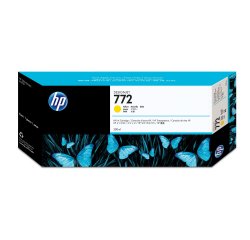 HP Cartuccia inchiostro giallo DesignJet 772, 300 ml