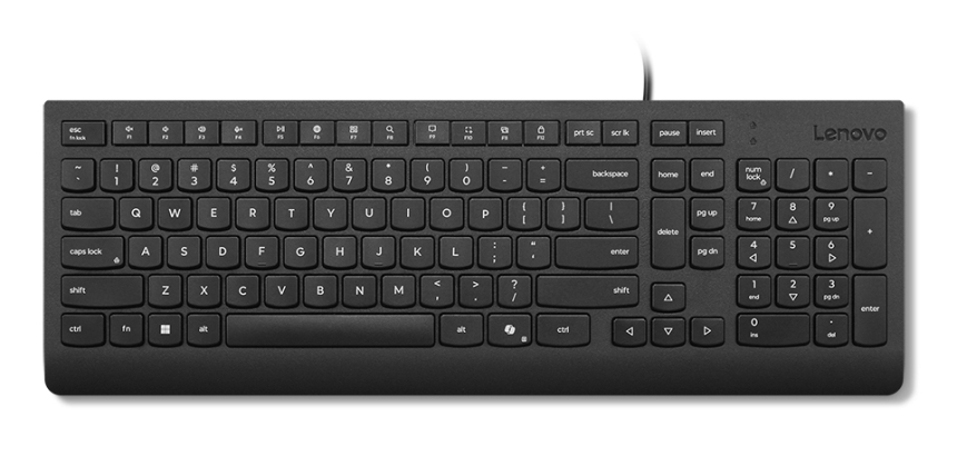 Lenovo 4Y41R64644 clavier maison/bureau USB Français Noir
