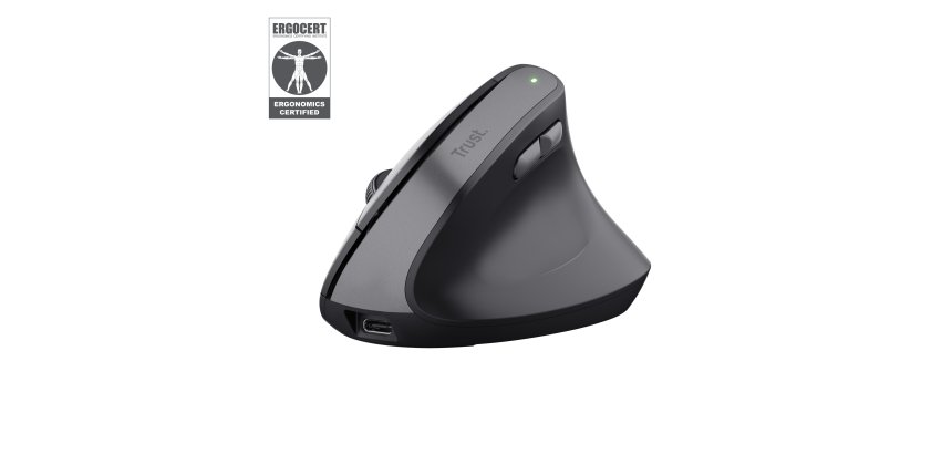 Trust Bayo II ratón Médico mano derecha RF inalámbrico Óptico 2400 DPI