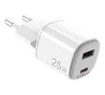 Celly UPTC1USB1USBC25 cargador de dispositivo móvil Cámara digital, Micrófono, Smartphone, Tableta, Teléfono Blanco USB Interior