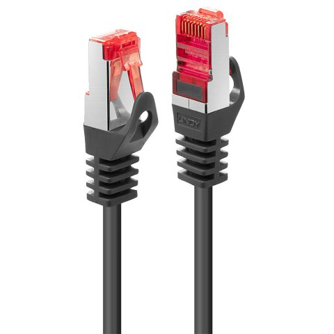 Lindy 47370 cable de red Negro 0,3 m Cat6 S/FTP (S-STP)