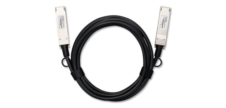 Zyxel DAC100G-3M-ZZ0101F câble InfiniBand et à fibres optiques QSFP28 DAC Noir