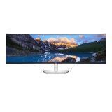 DELL UltraSharp U4924DW LED display 124,5 cm (49") 5120 x 1440 pixels 5K Ultra HD LCD Noir, Argent