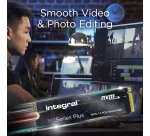 Integral INSSD500GM280NM3P disque SSD 500 Go M.2 PCI Express 4.0 NVMe TLC