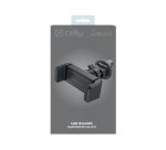 Celly MOUNTVENT360BK supporto per personal communication Supporto attivo Telefono cellulare/smartphone Nero
