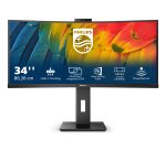 Philips 5000 series 34B1U5600CH/00 computer monitor 86.4 cm (34") 3440 x 1440 pixels Wide Quad HD LCD Black