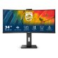 Philips 5000 series 34B1U5600CH/00 LED display 86,4 cm (34") 3440 x 1440 Pixel Wide Quad HD LCD Nero