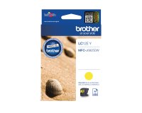 Brother LC12EY inktcartridge 1 stuk(s) Origineel Geel