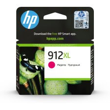 HP 912XL Cartouche d'encre magenta authentique, grande capacité