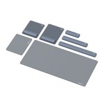 Fellowes 100142572 repose-poignet Silicone Bleu clair