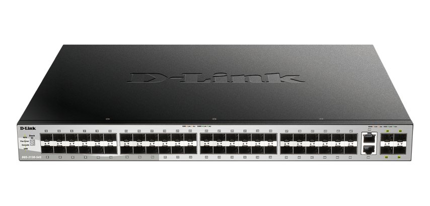 D-Link DGS-3130-54S/E commutateur réseau Géré L3 10G Ethernet (100/1000/10000) Gris