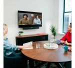 Owl Labs Dispositivo de videoconferencia Owl Bar - Barra de videoconferencia 4K con enfoque de altavoz activo (Añada un Meeting Owl 4+, Meeting Owl 3 o Meeting Owl Pro para obtener una cobertura de 360 grados y un cambio automático de cámara).