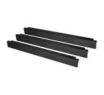 StarTech.com Lot de 10 Panneaux d'Obturation 1U, Panneaux d'Obturation pour Rack Sans Outil, Panneaux de Montage en Rack pour Rack Serveur 19", Noir