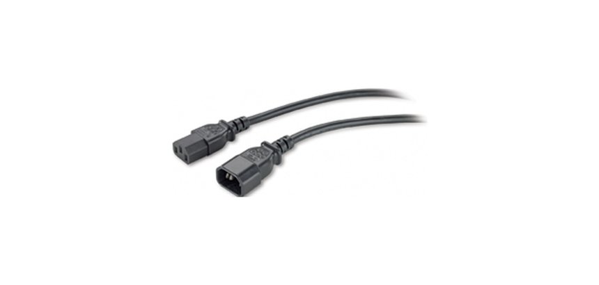 APC Power Cord, C13 to C14, 2.5m