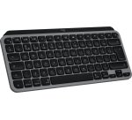 Logitech MX Keys Mini For Mac clavier maison/bureau Bluetooth AZERTY Français Noir, Gris