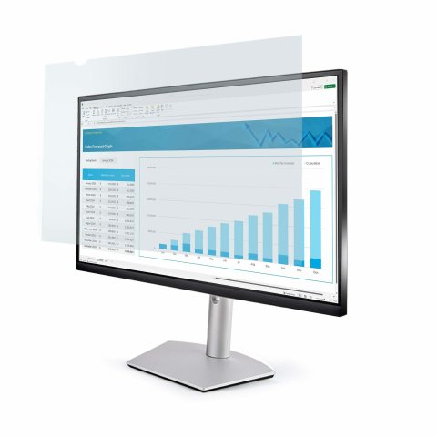 StarTech.com Filtro Anti Luz Azul de 16:9 para Monitor de 24" - Filtro de Luz Azul para Monitor de 24 Pulgadas - Reduce la Fatiga Visual - con Dos Opciones de Montaje - TAA
