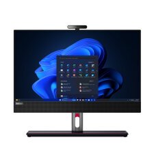 Lenovo ThinkCentre M90a Intel® Core™ i5 i5-14500 60,5 cm (23.8") 1920 x 1080 pixels Écran tactile PC All-in-One 16 Go DDR5-SDRAM 512 Go SSD Windows 11 Pro Wi-Fi 6E (802.11ax) Noir